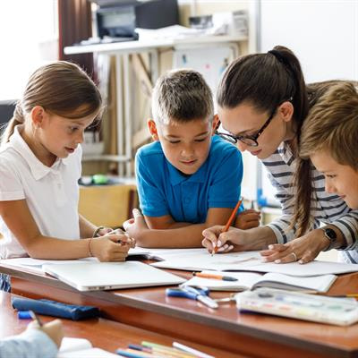 Cover image for research topic "The Important Role of the Early School Years for Reading, Writing and Math Development: Assessment and Intervention at School Entry"