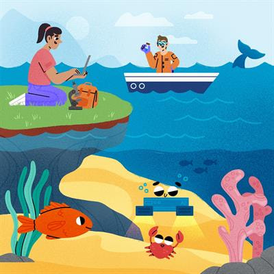 Cover image for research topic "The Ocean, Volume 4"