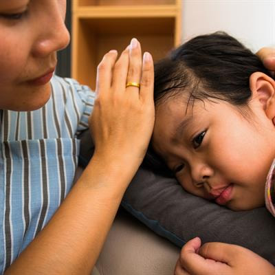 Cover image for research topic "Recurrent Fever in Pediatrics"