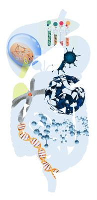 Cover image for research topic "Systems Biology and Bioinformatics in Gastroenterology and Hepatology"