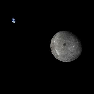 Cover image for research topic "The Earth-Moon System as a Dynamical Laboratory"