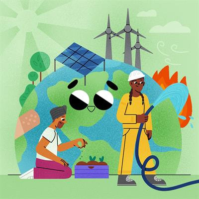 Cover image for research topic "Climate Change, Volume 2"