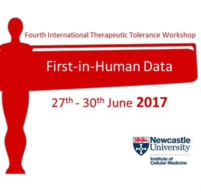 Cover image for research topic "Clinical Therapeutic Tolerance: First-in-Human Data: Proceedings of the 4th Newcastle Therapeutic Tolerance Workshop"