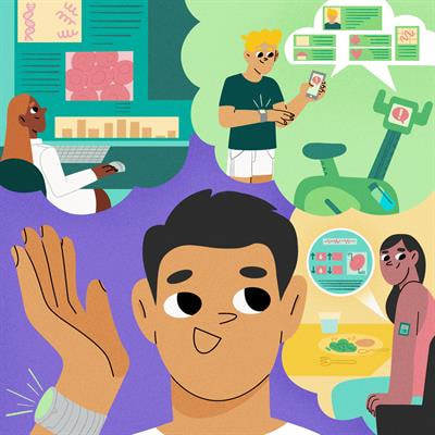 Cover image for research topic "SPARK-ing Big Questions: What is the Future of Health Technology?"