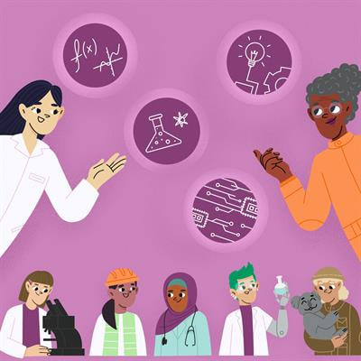 Cover image for research topic "IF/THEN Women in Science Collection"