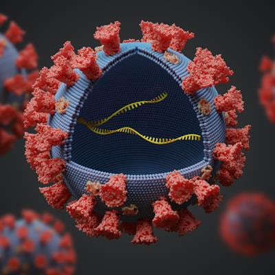 Cover image for research topic "Molecular Pathogenesis of Enteroviruses: Insights into Viral-Host Interactions, Pathogenic Mechanisms, and Microbiome Dynamics"