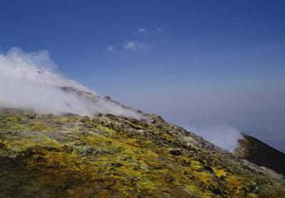 Cover image for research topic "Recent Advances in Volcanic Gas Science"