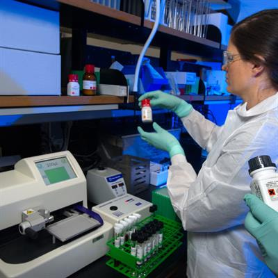 Cover image for research topic "Innovation in Tackling the Global Challenge of Eradicating Antibiotic-Resistant Microorganisms"