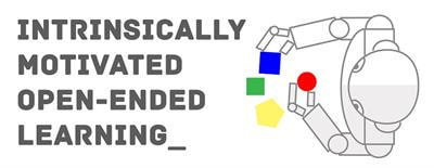 Cover image for research topic "Intrinsically Motivated Open-Ended Learning in Autonomous Robots"
