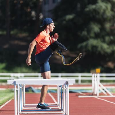 Cover image for research topic "Advancing Performance: Biomechanics in Paralympic and Adapted Sports"