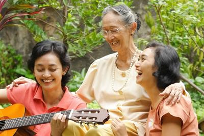 Cover image for research topic "Music Therapy in Geriatrics"