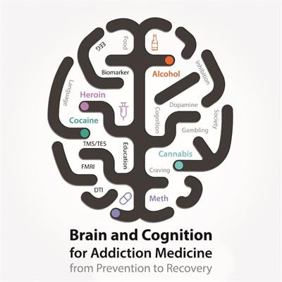 Cover image for research topic "Brain and Cognition for Addiction Medicine: From Prevention to Recovery"