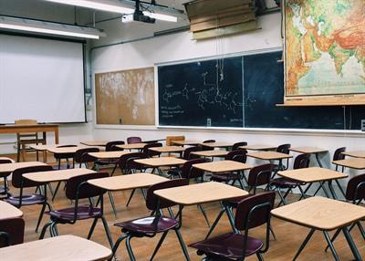 Cover image for research topic "Well-Being of School Teachers in Their Work Environment"
