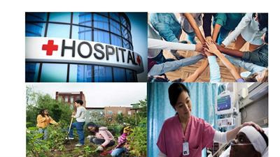 Cover image for research topic "Hospitals’ Benefit to the Community: Research, Policy and Evaluation"