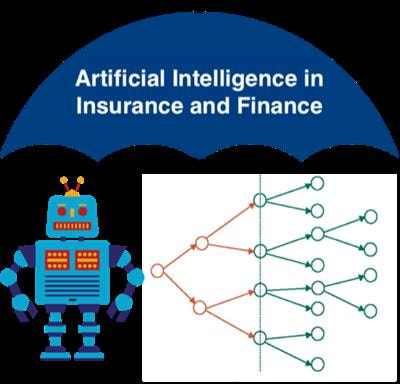 Cover image for research topic "Artificial Intelligence in Insurance and Finance"