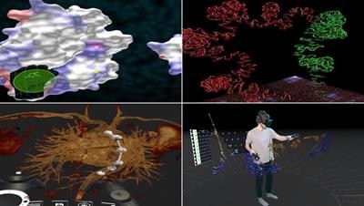 Cover image for research topic "Virtual, Mixed and Augmented Reality Applications in Biomedicine"