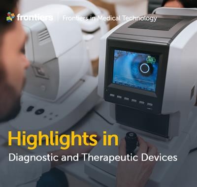 Cover image for research topic "Highlights in Diagnostic and Therapeutic Devices 2021/22"