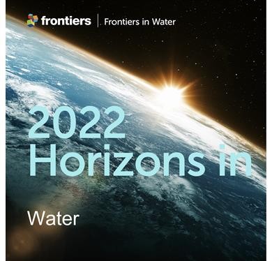 Cover image for research topic "Horizons in Water 2022"