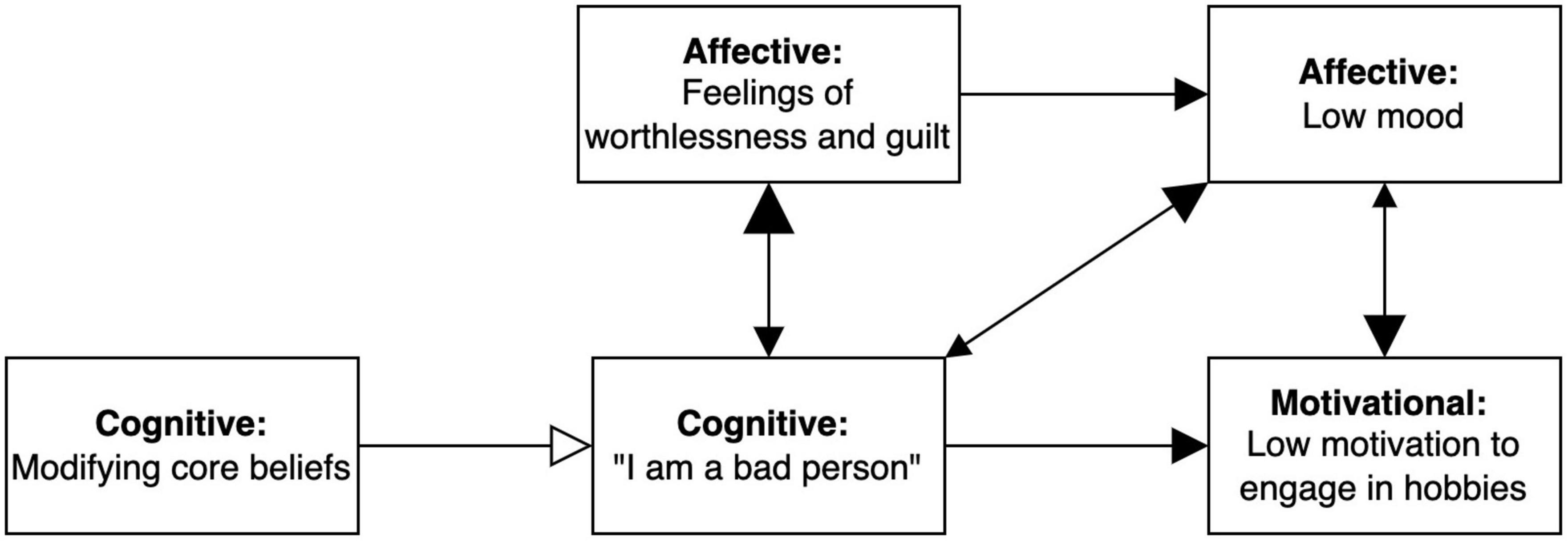Frontiers A Process Based Approach To Cognitive Behavioral Therapy A Theory Based Case Illustration