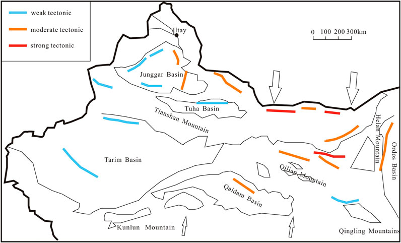 junggar basin map