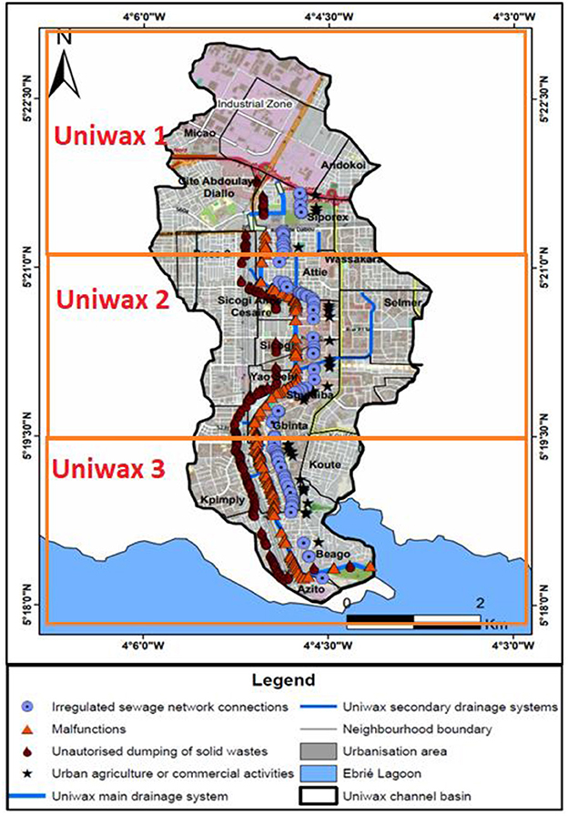 Frontiers Operational and structural diagnosis of sewerage and