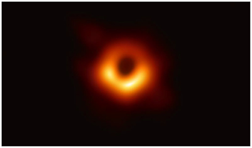 Figure 2 - This is the first photo of a black hole ever taken.
