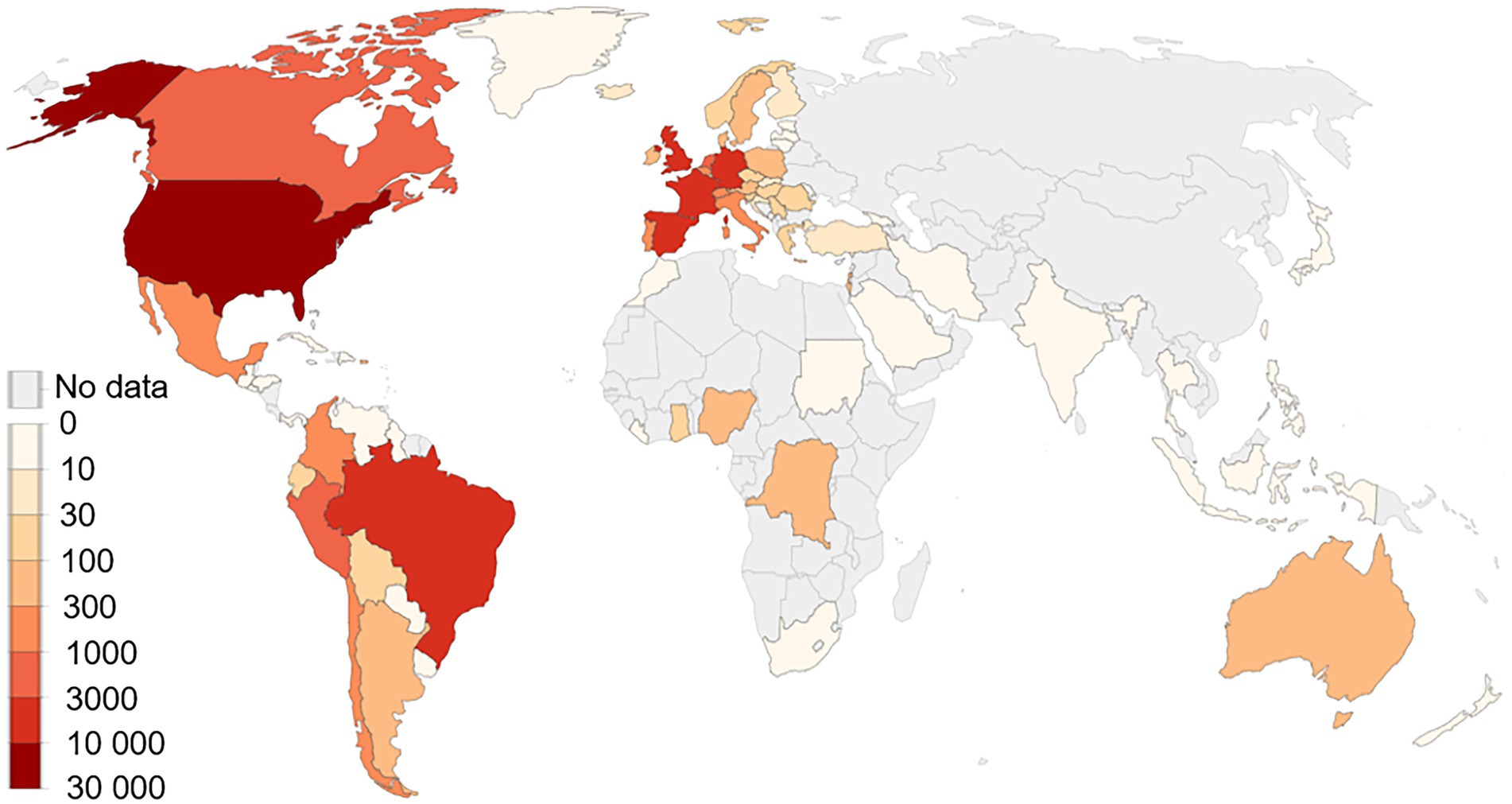 Monkeypox Virus Infection in Humans across 16 Countries — April–June 2022