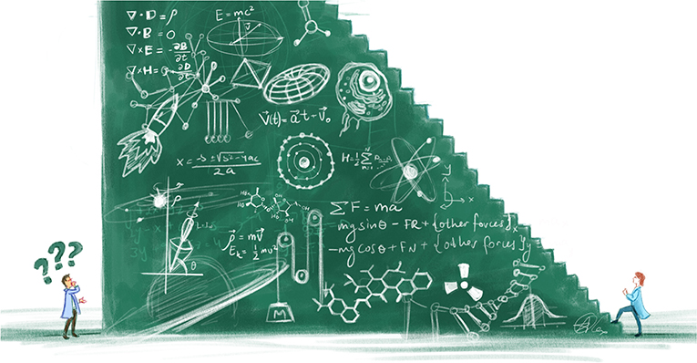 Figure 5 - Choosing a scientific field.