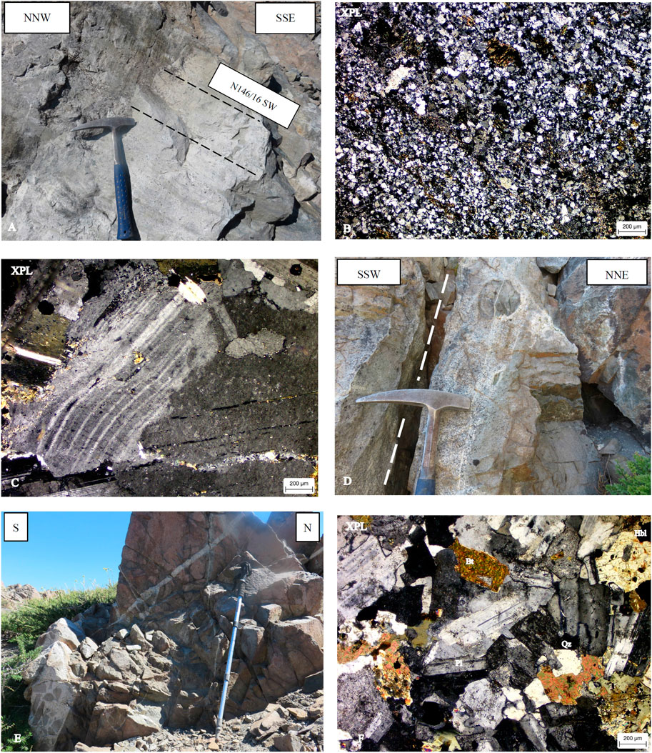 Tertiary rhyolite crystal lithic tuff host rock.