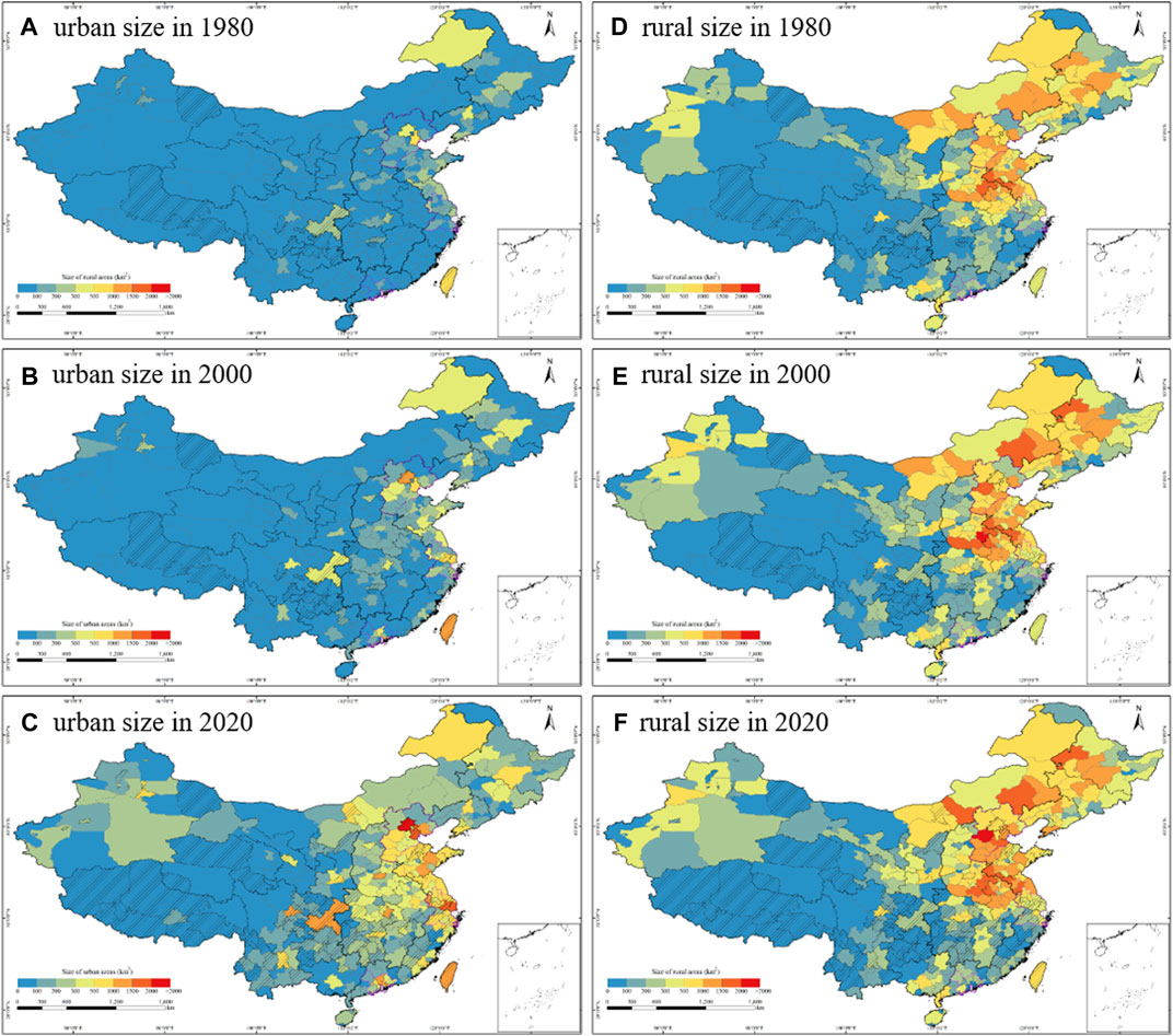 Frontiers  China’s urban-rural expansion and natural habitat loss since the 1980s 