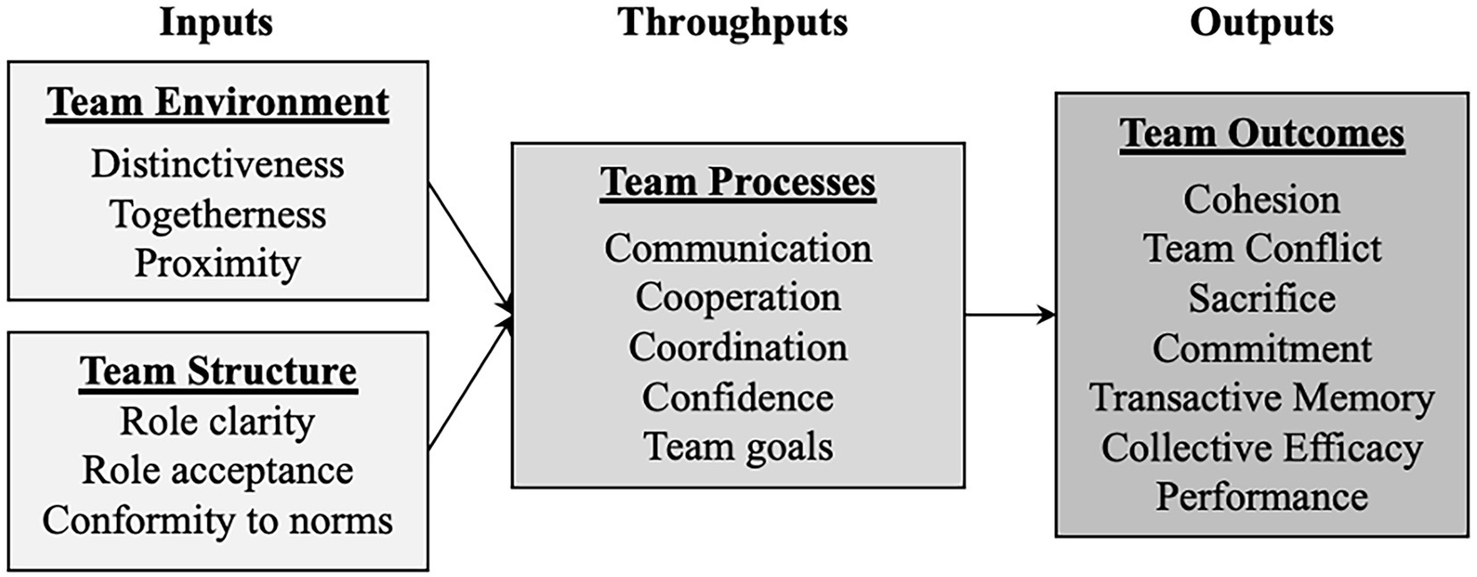 Frontiers An intervention program based on team building during tactical training tasks to improve team functioning