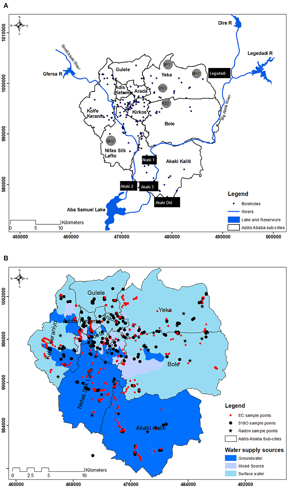 Measurement and significance of electrical conductivity in small mountain  streams