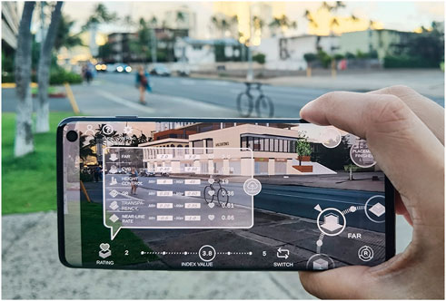 | Public participation in urban design augmented reality technology based on indicator evaluation