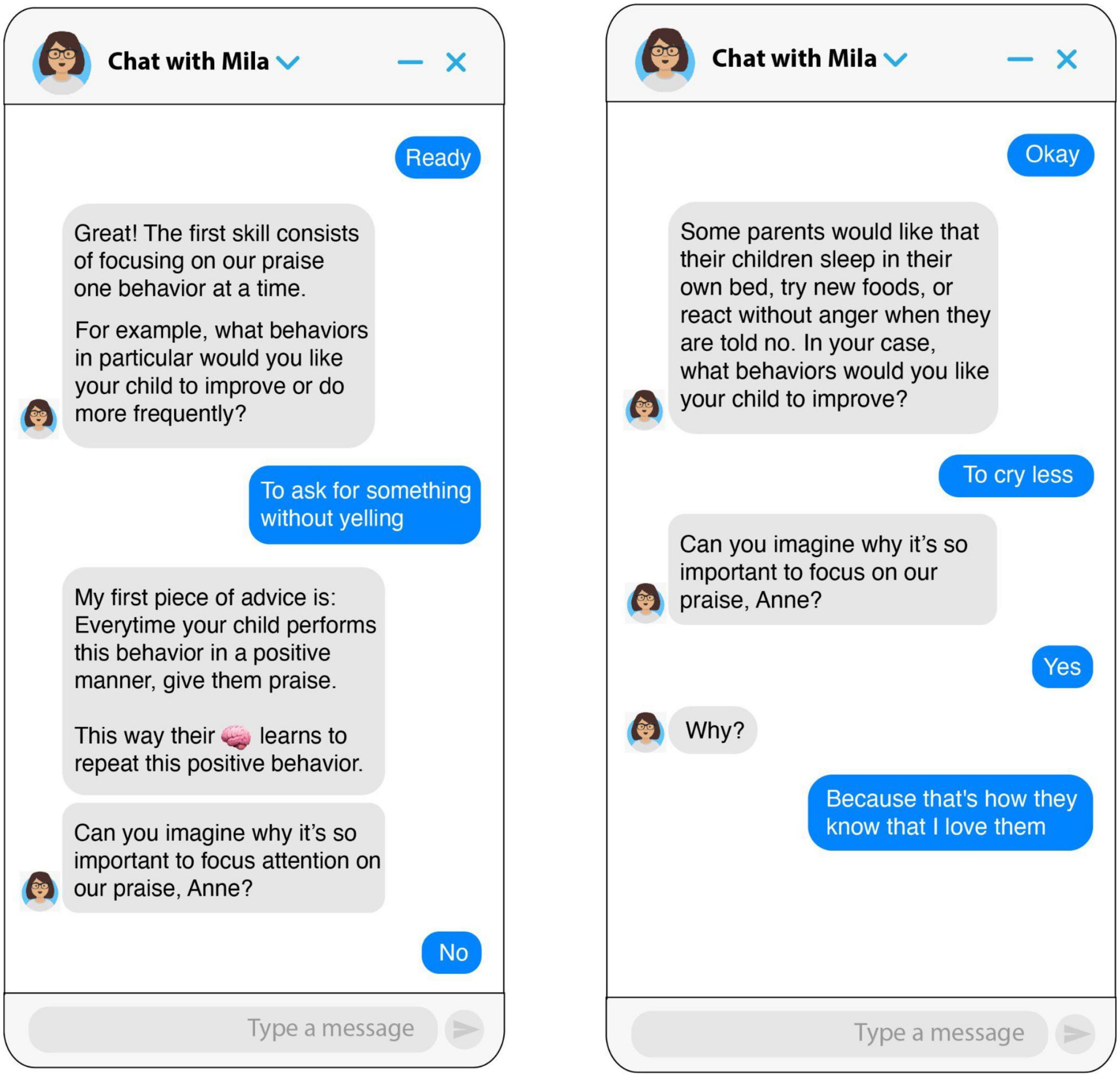 Frontiers | AI-based chatbot micro-intervention for parents: Meaningful ...