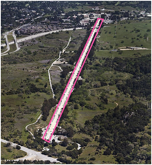 Figure 2 - The SLAC linear accelerator at Stanford University.