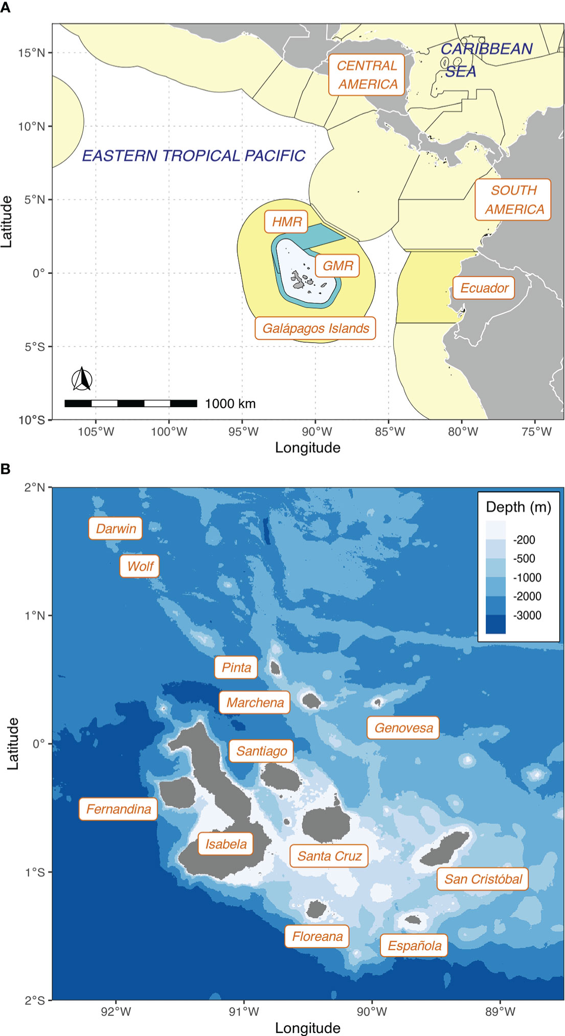 Multiple anthropogenic stressors in the Galápagos Islands' complex