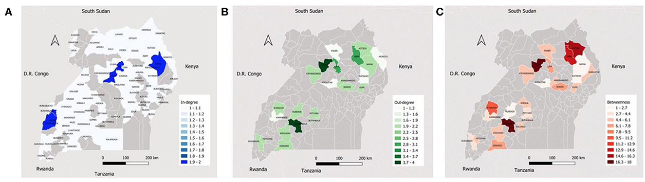 Local and wide-scale livestock movement networks inform disease control  strategies in East Africa