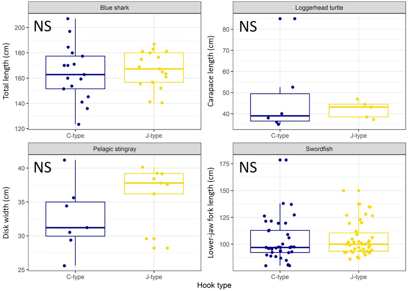 Frontiers  Mitigating effects on target and by-catch species fished by  drifting longlines using circle hooks in the South Adriatic Sea (Central  Mediterranean)