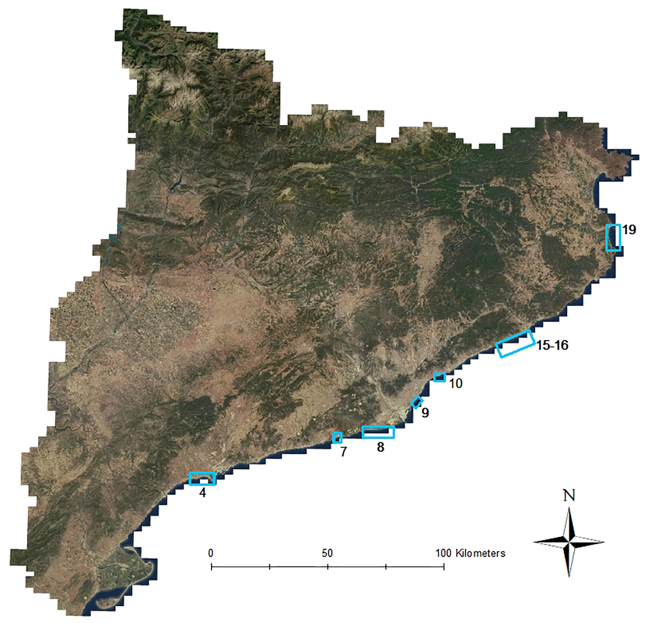 Today's administrative Catalonia occupies part of - Maps on the Web