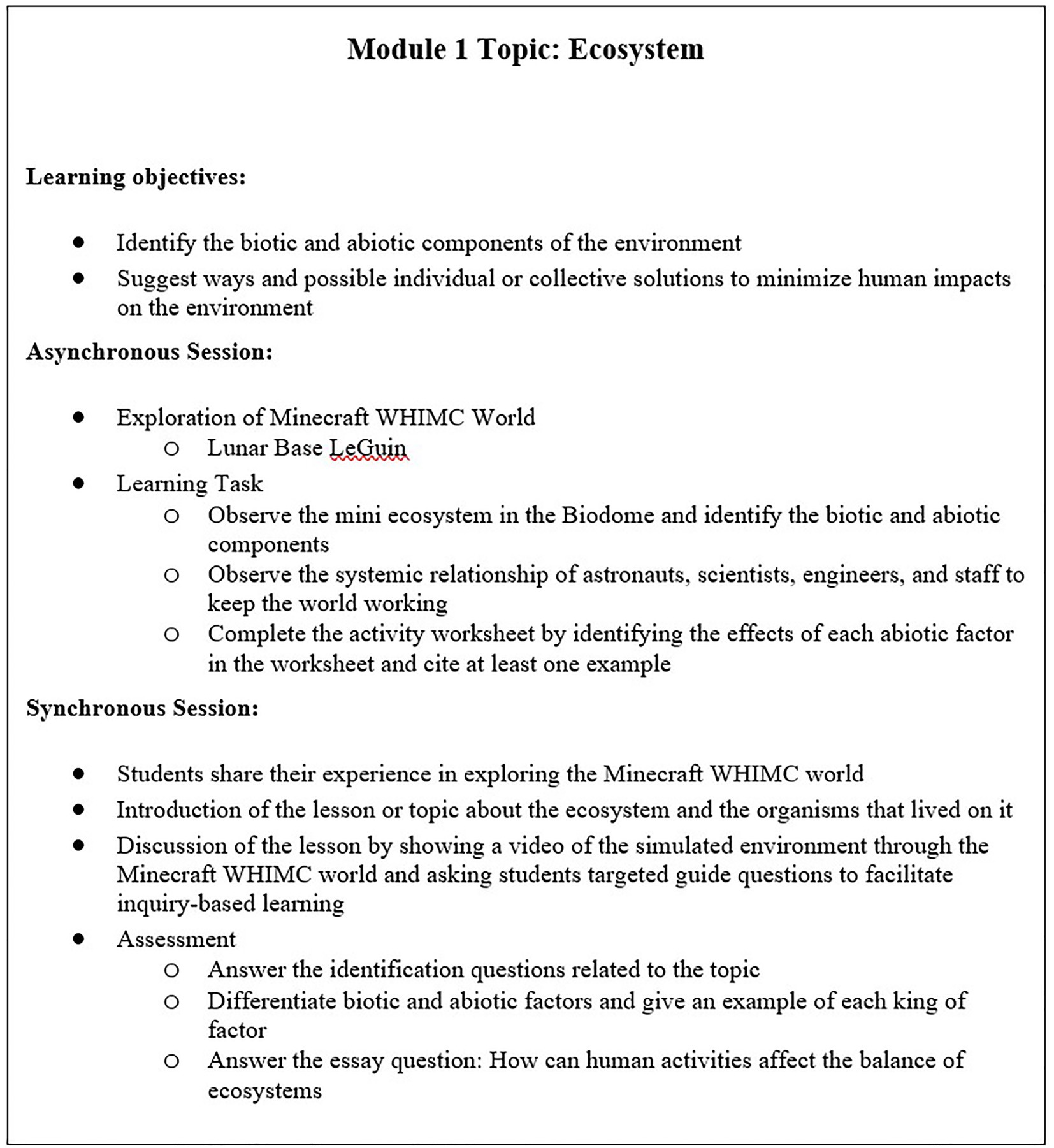 PDF) The Acquisition of 21 st -Century Skills Through Video Games: Minecraft  Design Process Models and Their Web of Class Roles