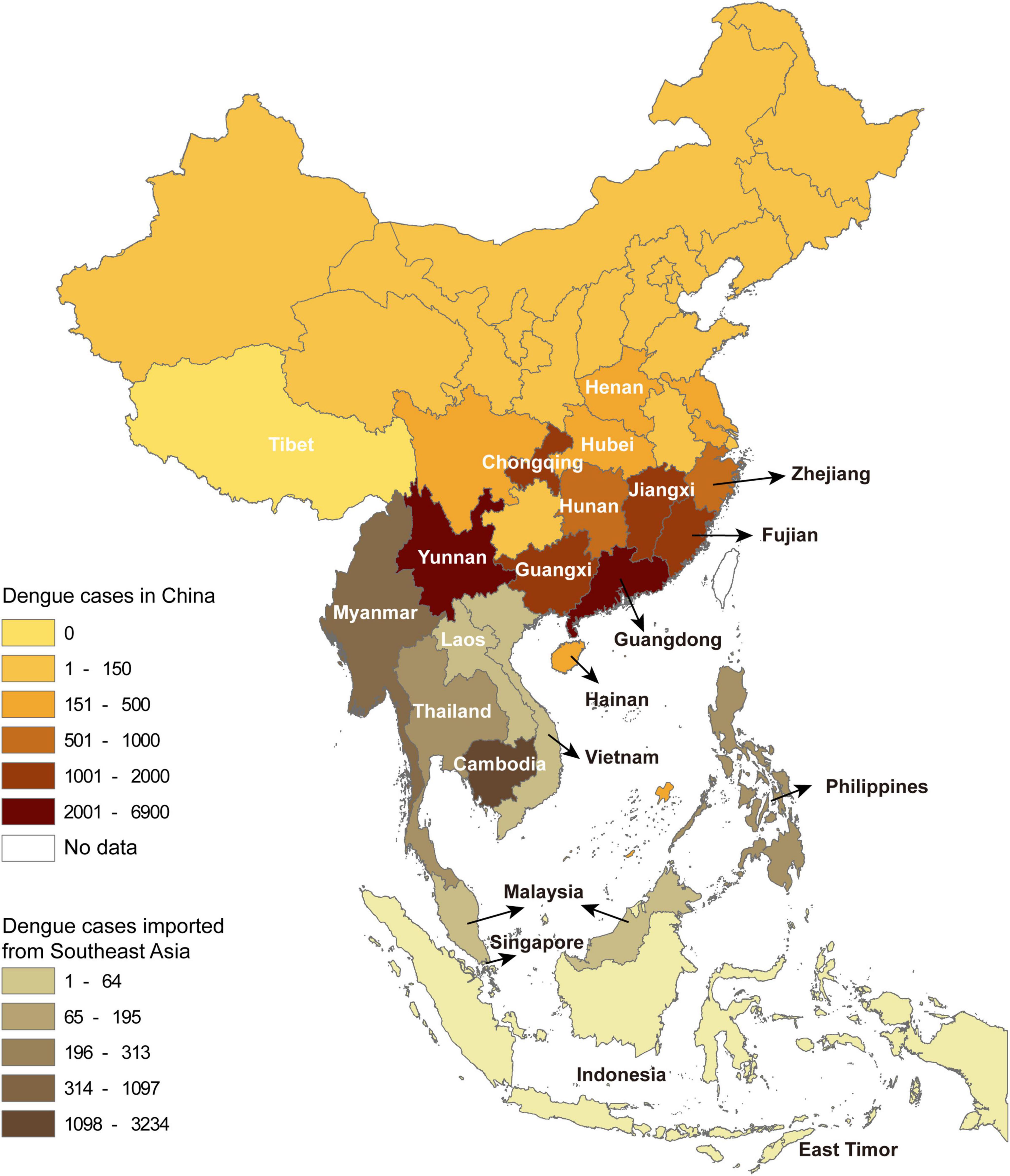 dengue map