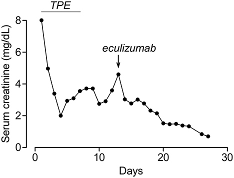 Frontiers  Case report: Short-term eculizumab use in atypical HUS