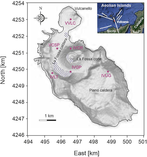 Frontiers Evidence of poro elastic inflation at the onset of the 2021 Vulcano Island Italy unrest