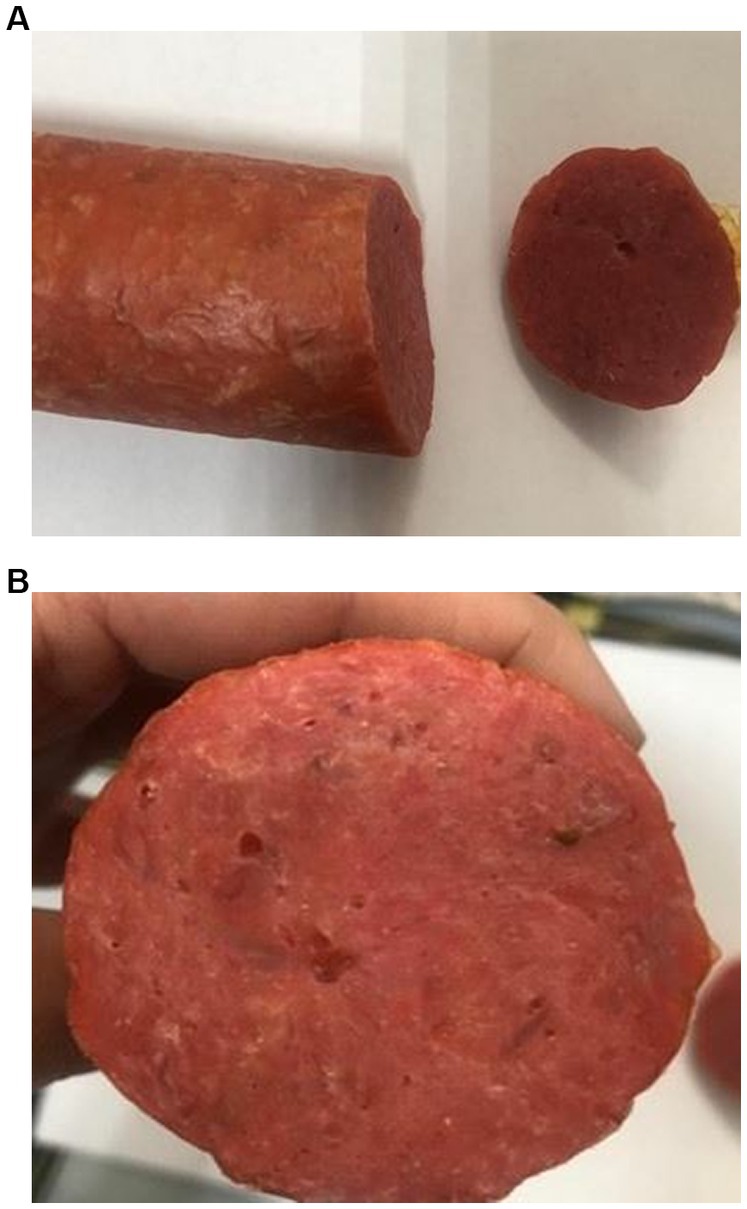 Tissue-like cultured fish fillets through a synthetic food