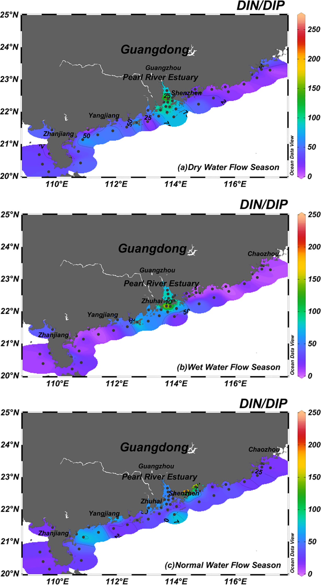 Spatiotemporal changes of eutrophication and heavy metal pollution