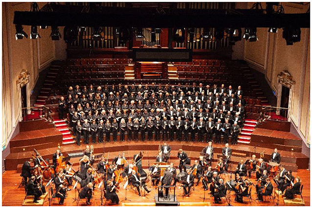 Figure 1 - Brain activity can be compared to the performance of an orchestra.
