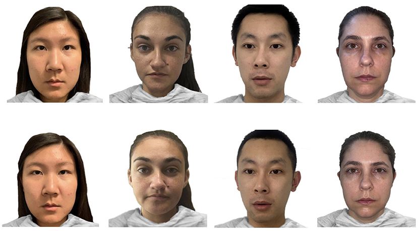 Figure 3 - Examples of other faces in the study.