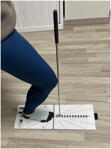 A graph comparing pressure pain threshold and ankle dorsiflexion range of motion after TMP and placebo interventions.