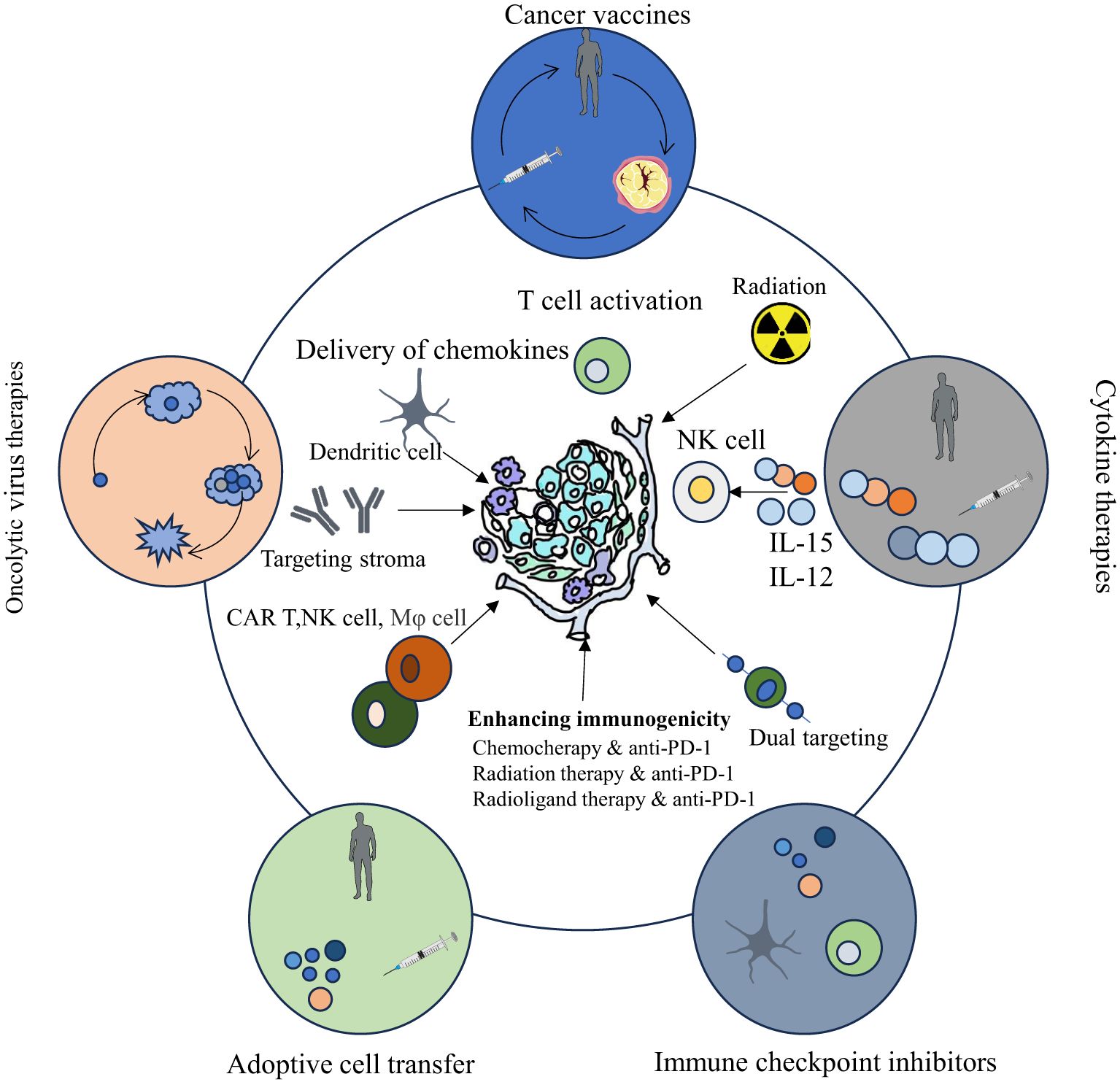 Frontiers | Recent advances in novel tumor immunotherapy