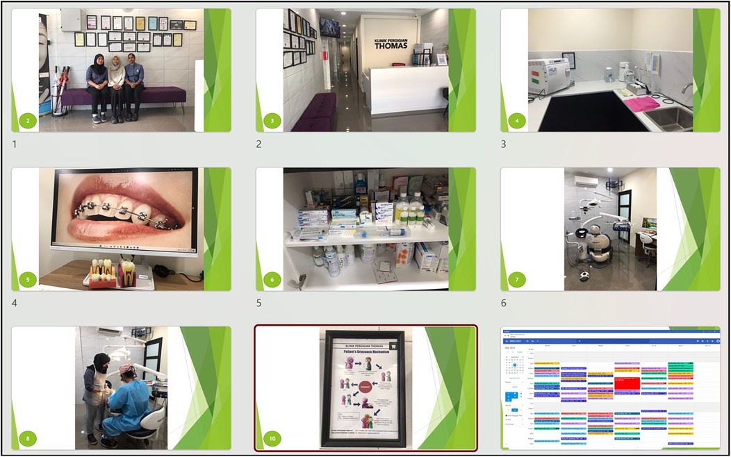 Photographs clicked by the dentists to express the uncertainty they face in their clinical environment.
